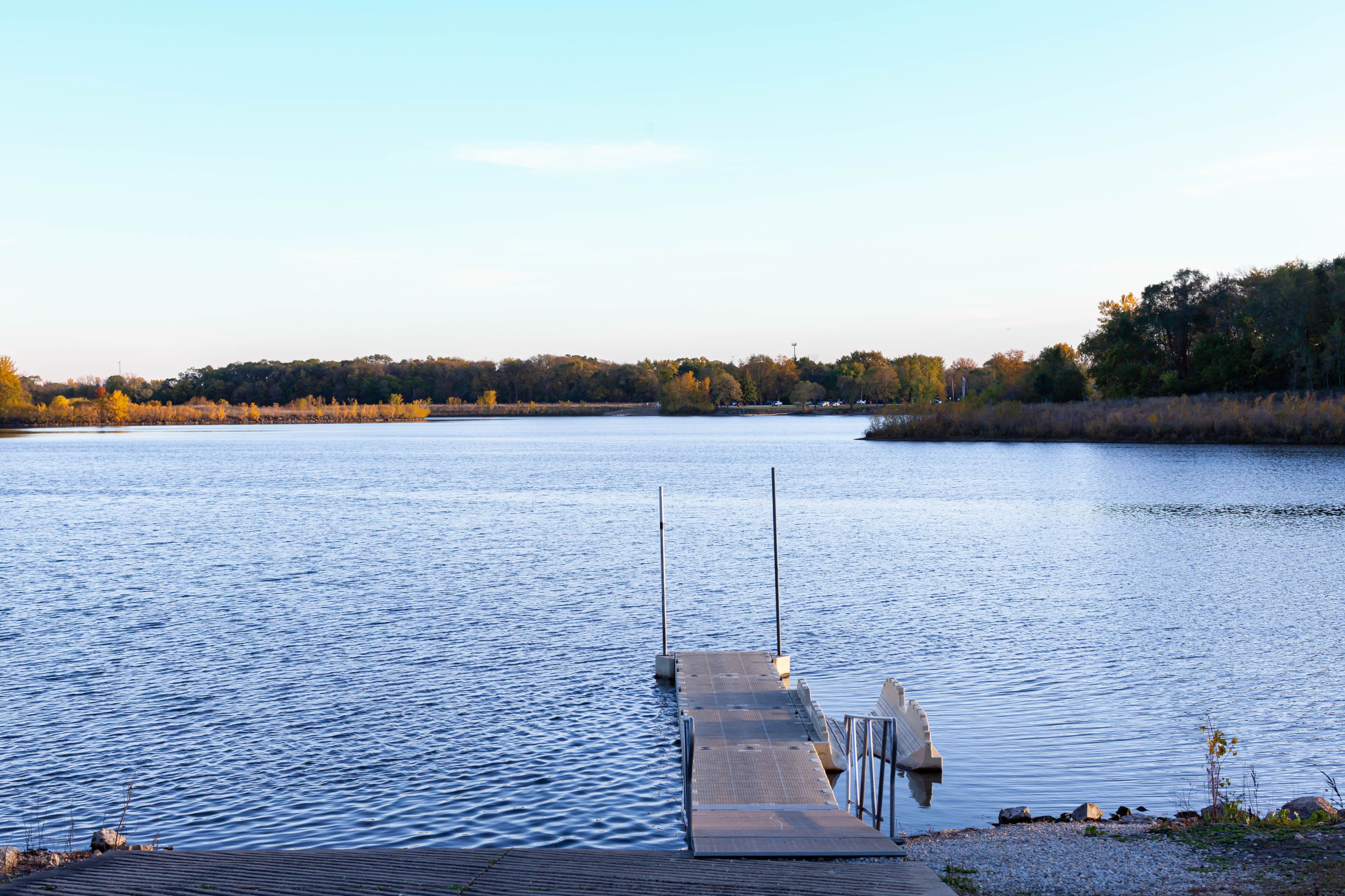 Cedar Falls lake, Iowa