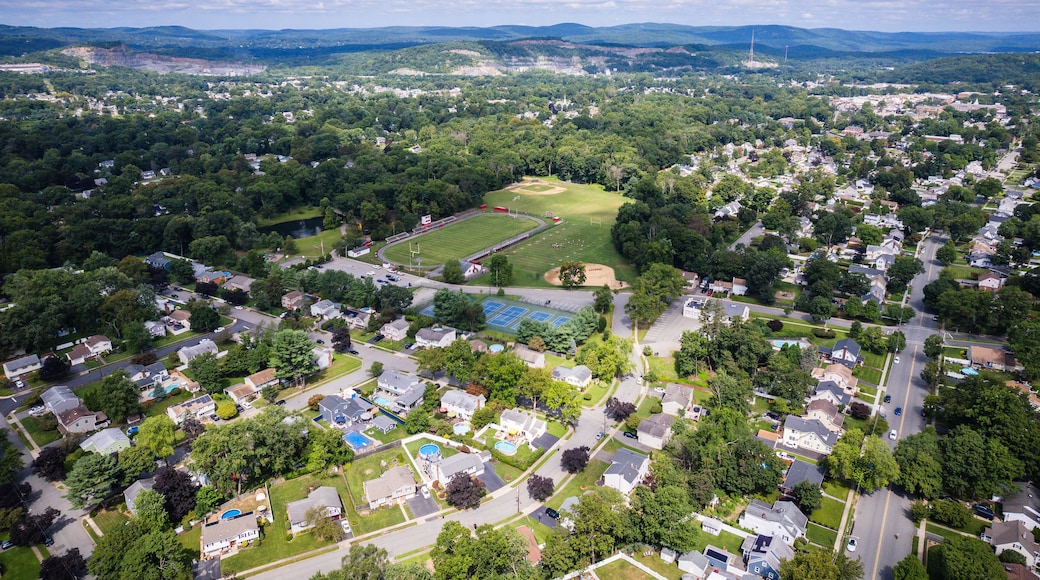 Aerial Landscape of Pompton Lakes New Jersey
