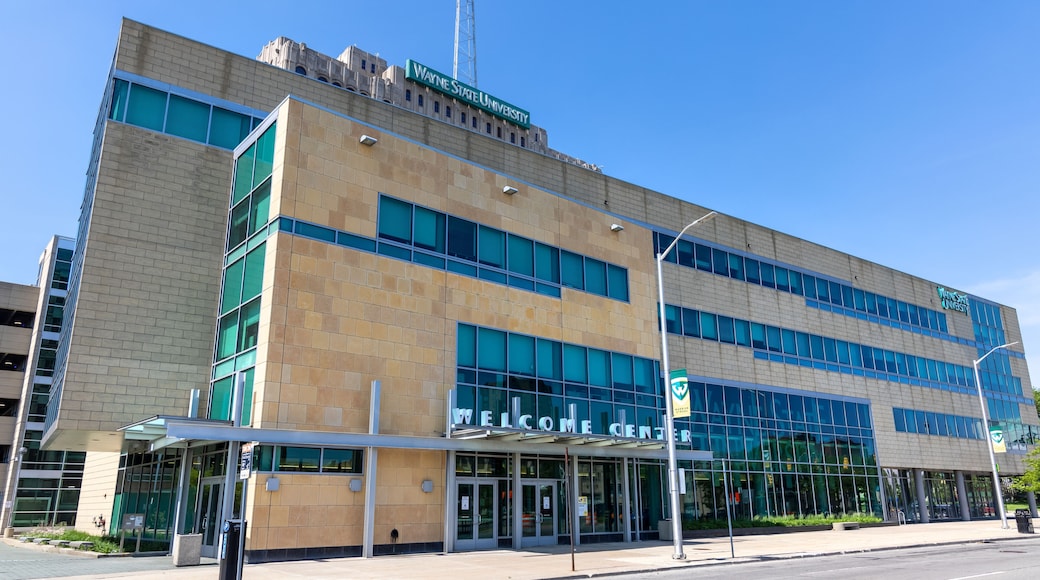 Wayne State University welcome center