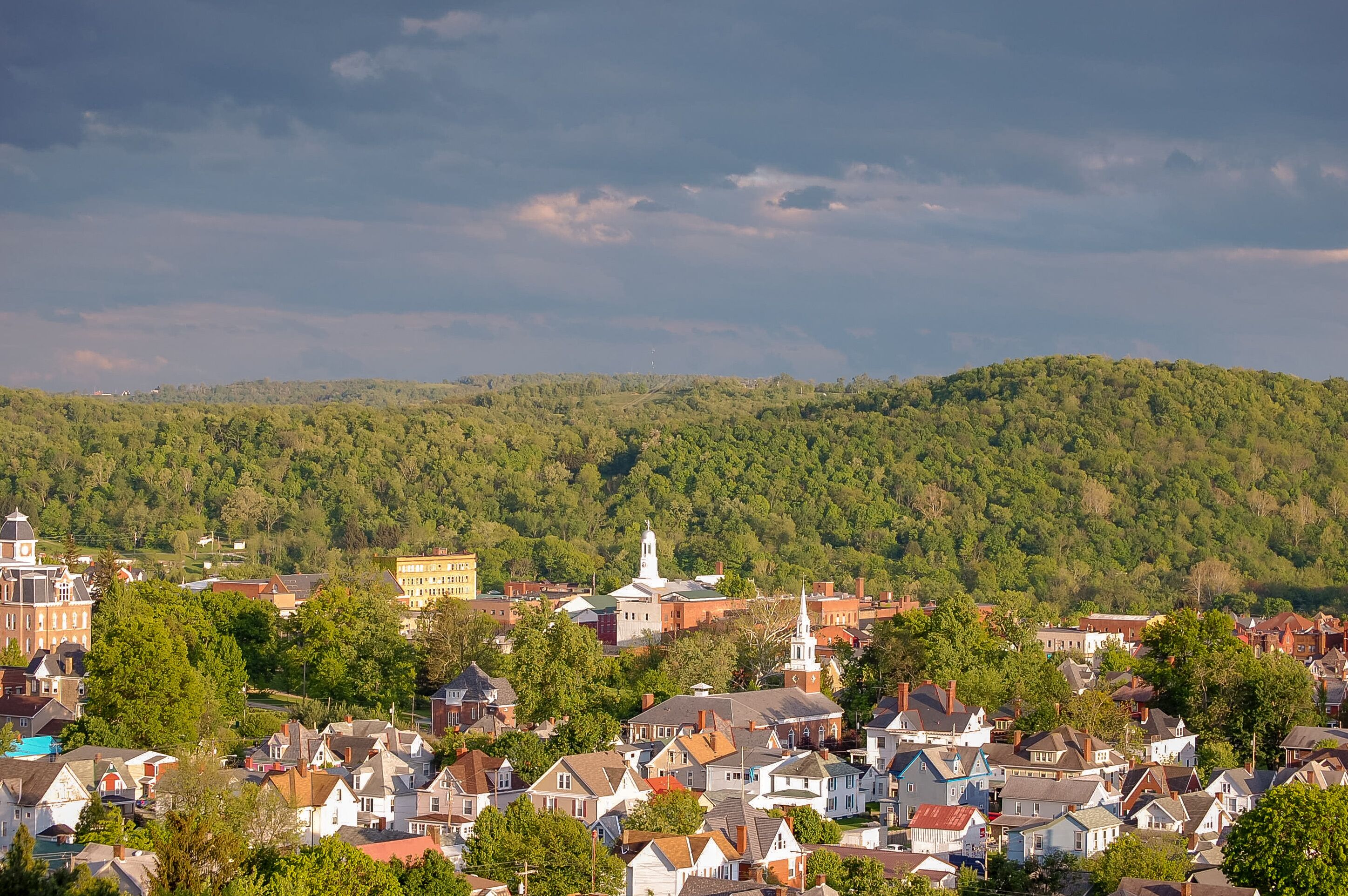 Waynesburg Pennsylvania in Summer
