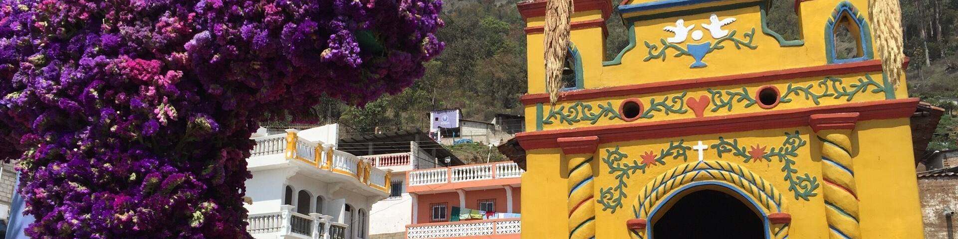 Smaller church in this little town. Great view of the valley from this church which is uphill.