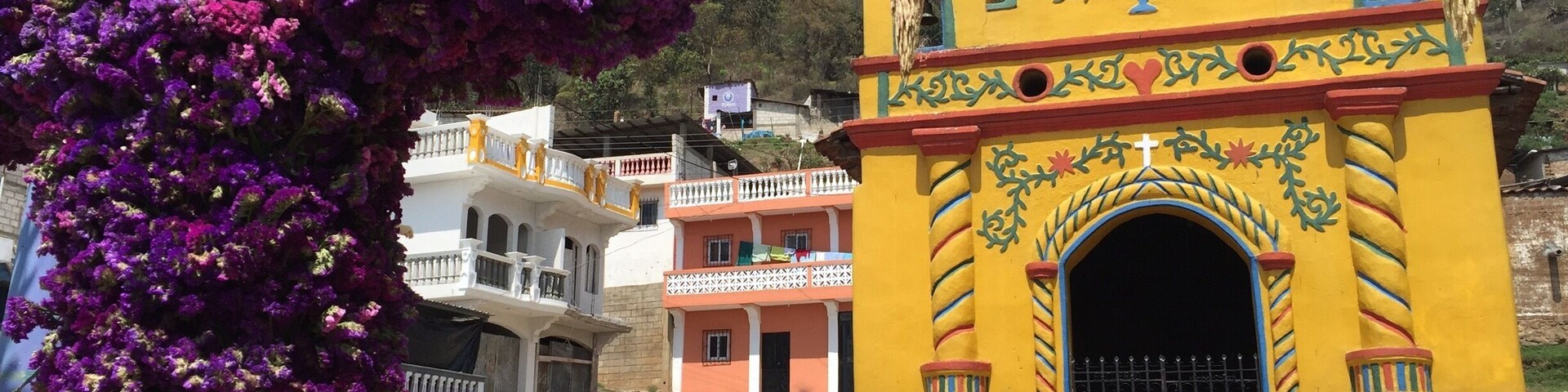 Smaller church in this little town. Great view of the valley from this church which is uphill.