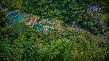 agua cristalina, semuc champey