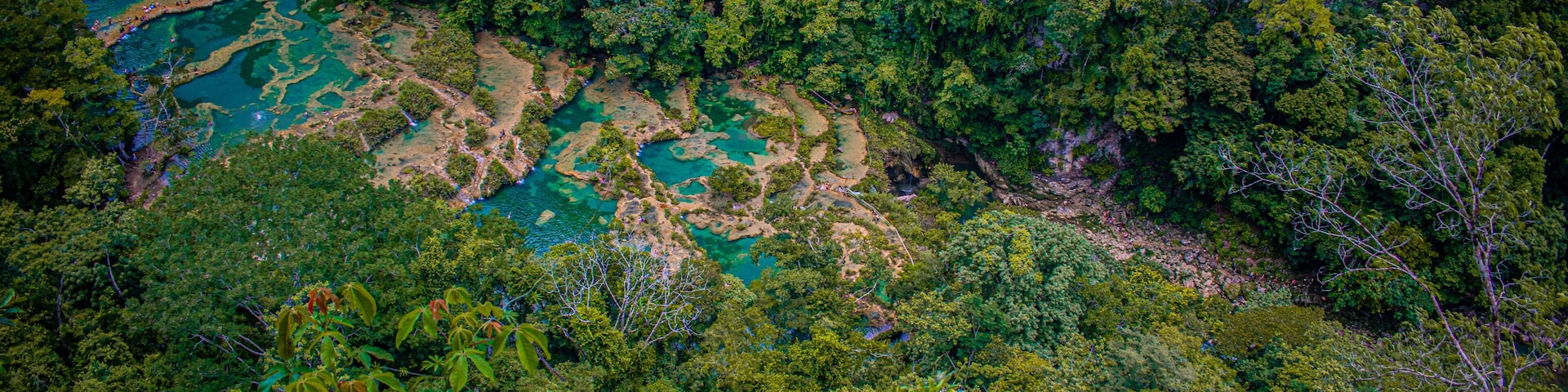 agua cristalina, semuc champey