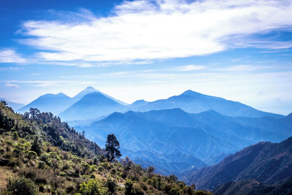 The 3-days trek from Xela to Lake Atitlán is full of amazing landscapes. Totally worth it!