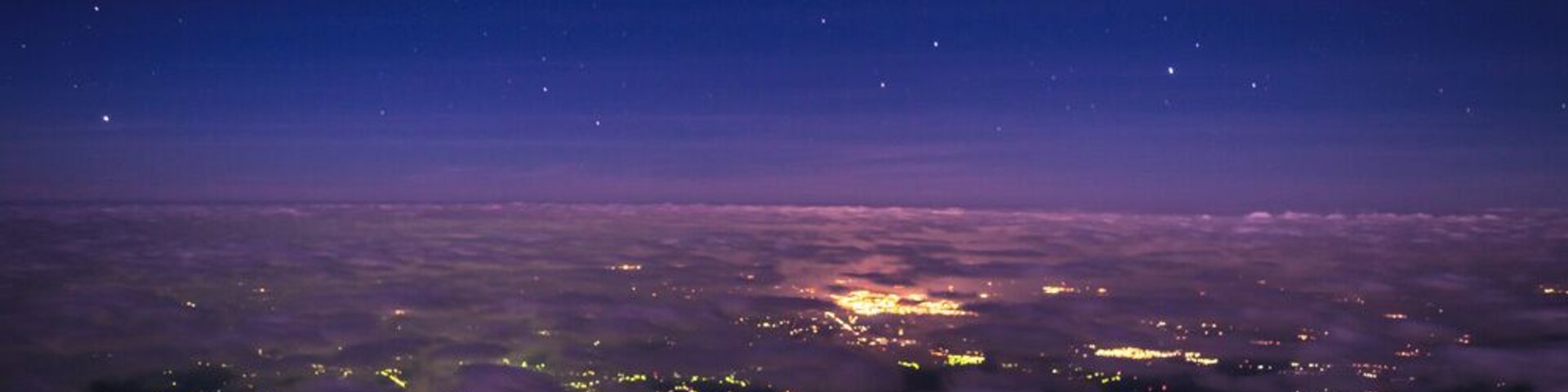 Another view from the top of Tajumulco, right before sunrise.
We are tiny...
Check the full blog post I wrote about it: http://bit.ly/1k1HmpM