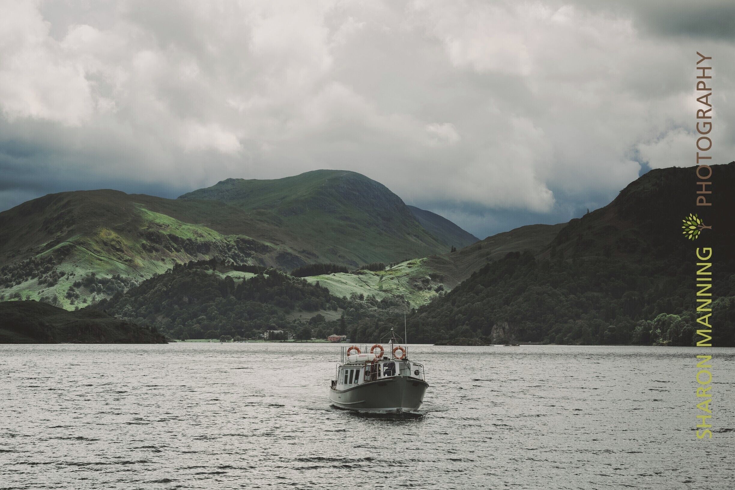 We thoroughly enjoyed a day on Ullswater despite the eclectic weather conditions.  We motored from Pooley Bridge to Gelnridding and then to Airus Force to see the waterfall (about a 1.5 mile round trip hike) and then back to Pooley Bridge. The glorious dramatic scenery surrounds you on all sides with mountains appearing to grow out of the lake.
www.sharonmanning.com.au 