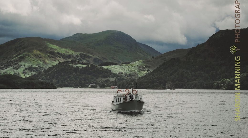 We thoroughly enjoyed a day on Ullswater despite the eclectic weather conditions. We motored from Pooley Bridge to Gelnridding and then to Airus Force to see the waterfall (about a 1.5 mile round trip hike) and then back to Pooley Bridge. The glorious dramatic scenery surrounds you on all sides with mountains appearing to grow out of the lake.
www.sharonmanning.com.au