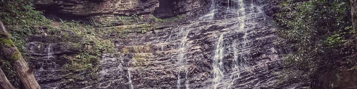 Margarette Falls located near Greenville, Tn.