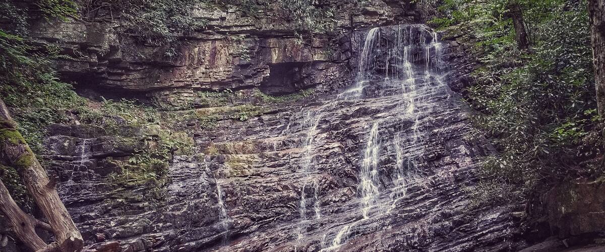 Margarette Falls located near Greenville, Tn.