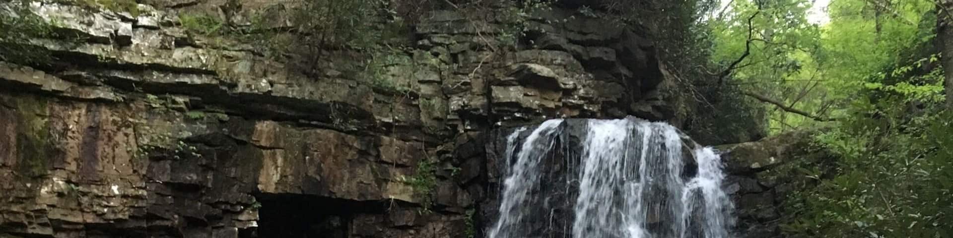 Lila, conquer of waterfalls.