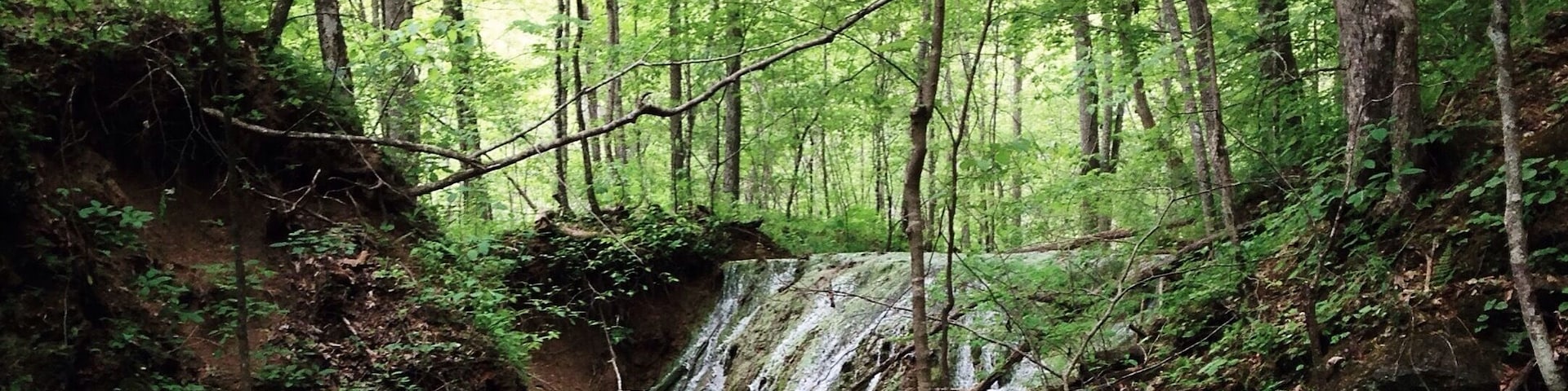 I found this place towards the end of my last semester at Virginia Tech. It's a smaller preserve but there's still some #hiking trails worth exploring. The waterfalls are very fun to splash in.