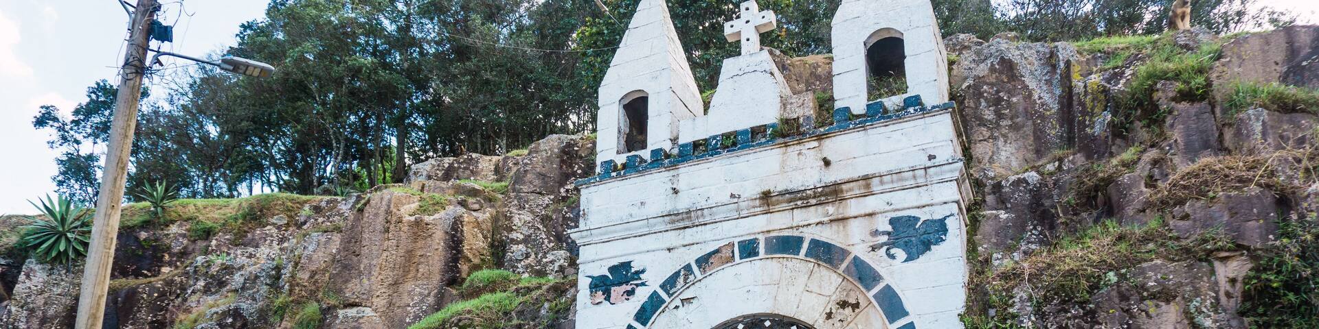 Old Church in La Esperanza city Intibuca Honduras