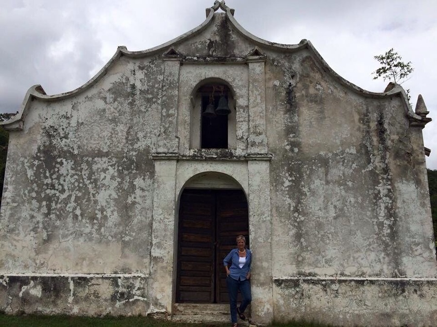 The gorgeous church of San Matias in La Campa, a colonial village situated deep in the remote highlands of western Honduras.