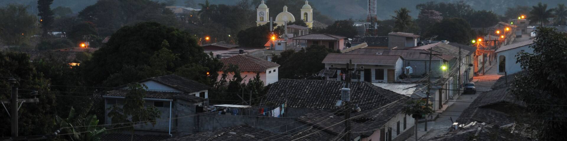 City of Gracias in Honduras