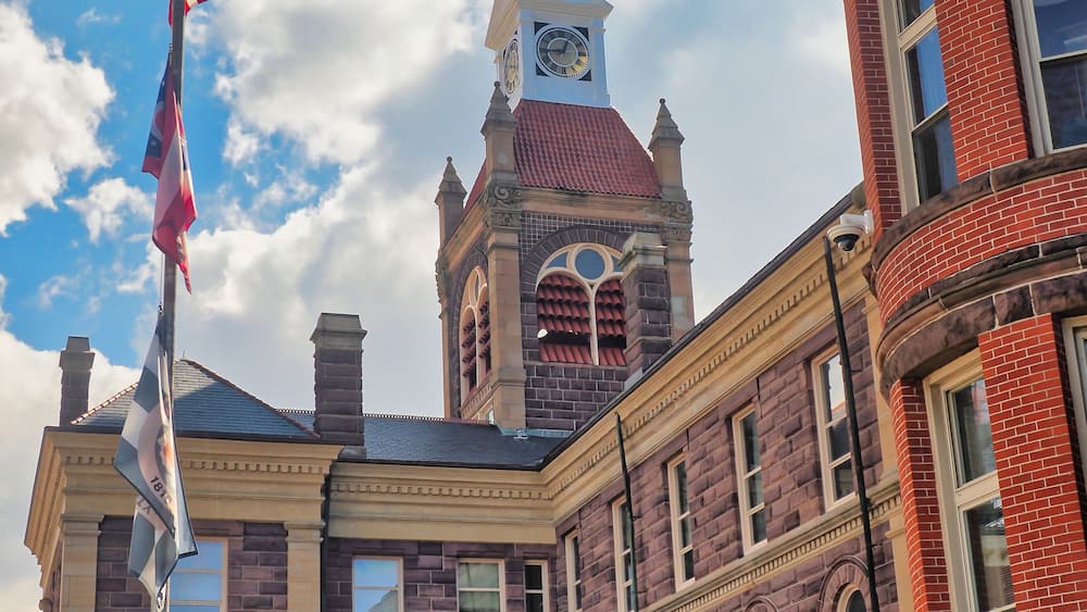 Pickaway county Courthouse in Circleville Ohio USA 2023