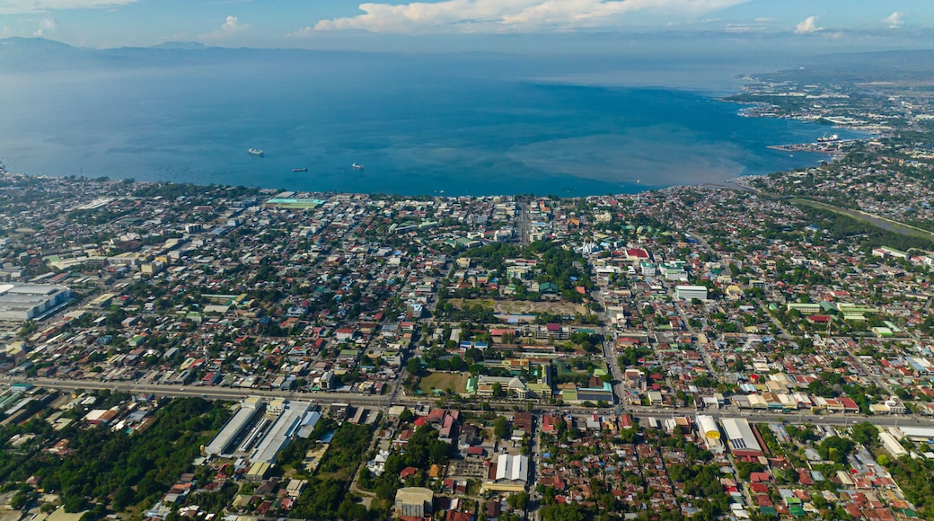 General Santos City view from above. Mindanao, Philippines. Cityscape.