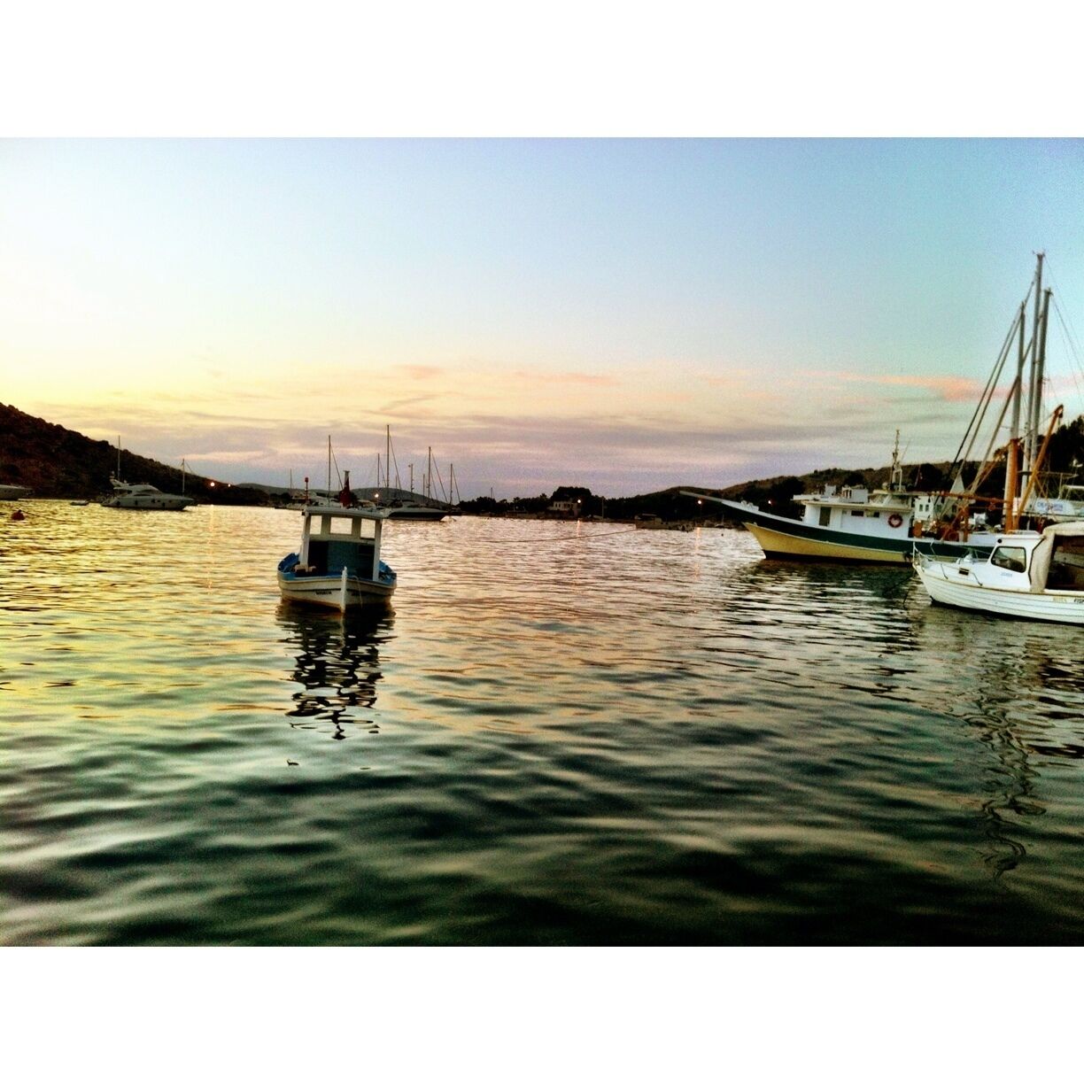 Myndos ; gümüşlük beach sunset 