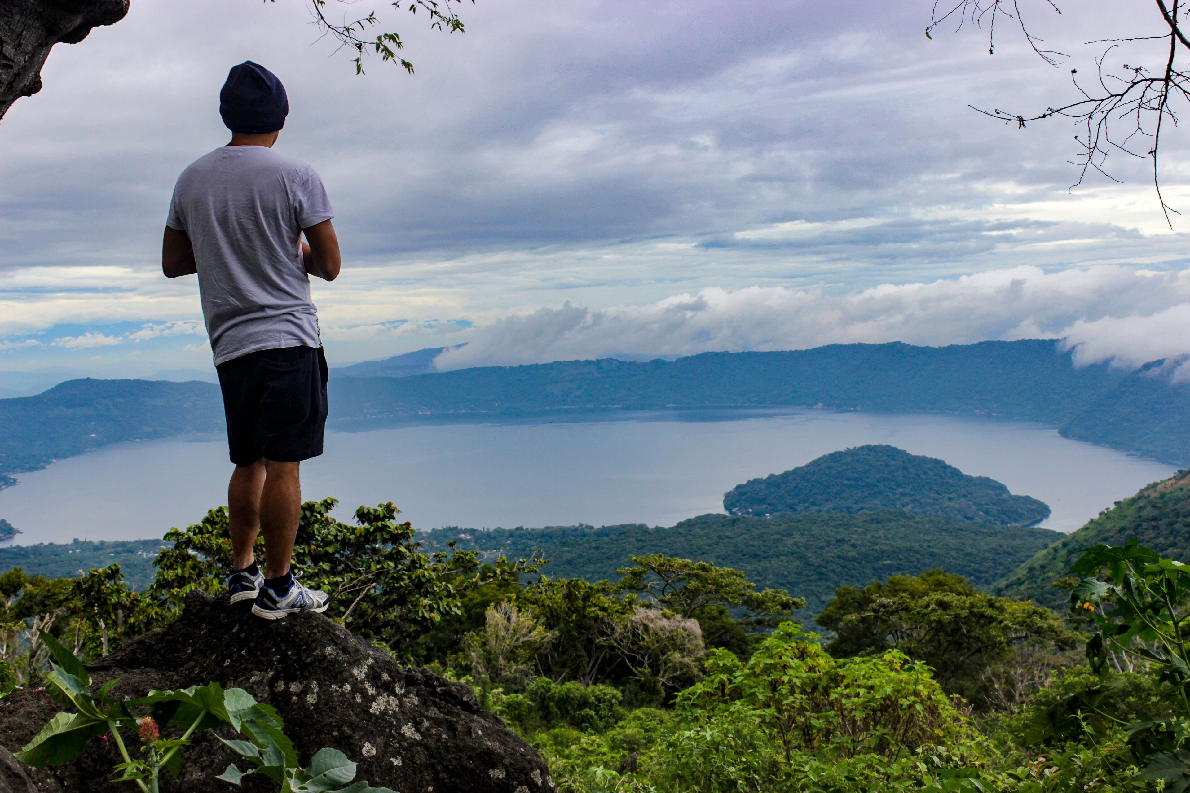 Vista de Lago de Coatepeque El Congo Santa Ana El Salvador