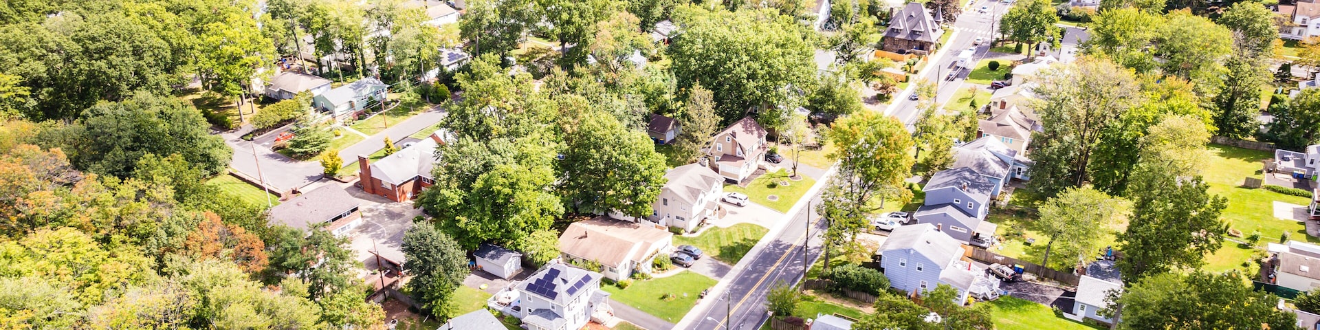 Aerial Drone of Watchung New Jersey