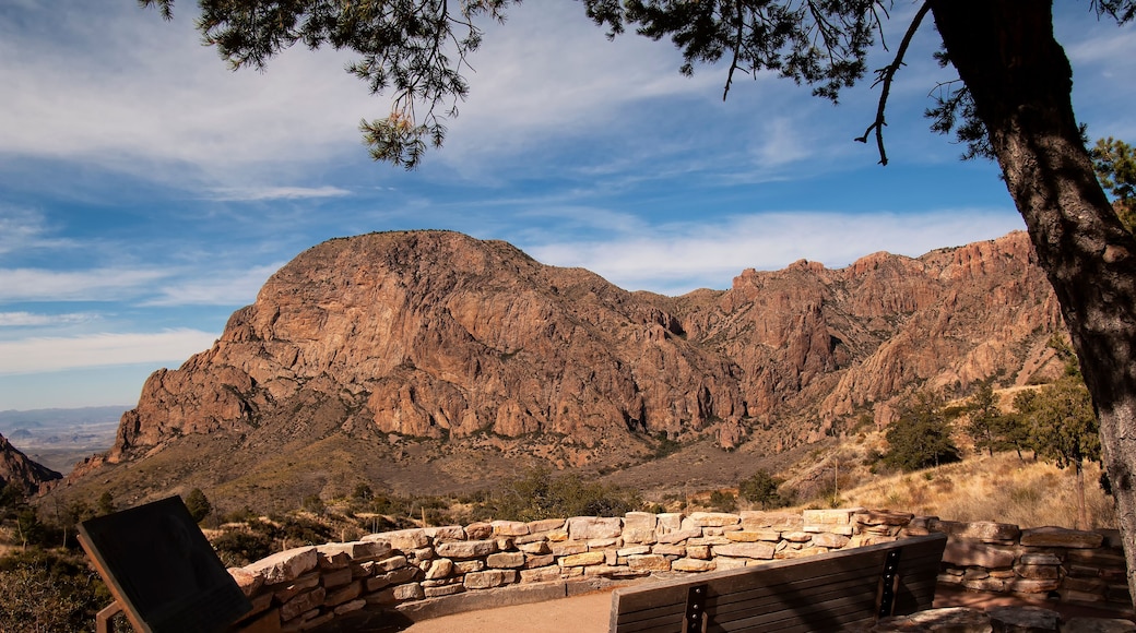 Vernon Bailey Peak from Chisos Basin; Big Bend NP; Texas