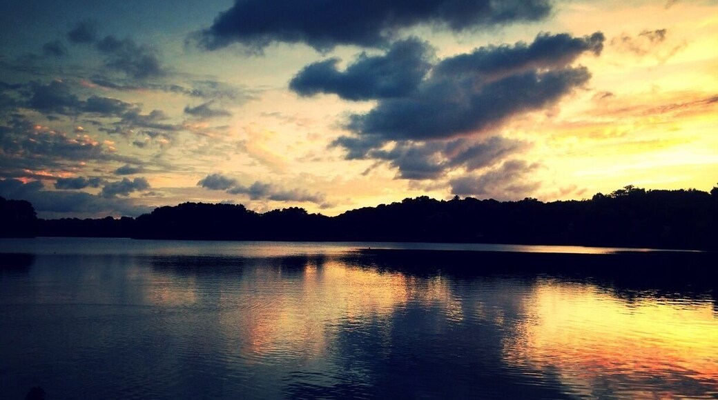 Beautiful Sky at Spy Pond Lake