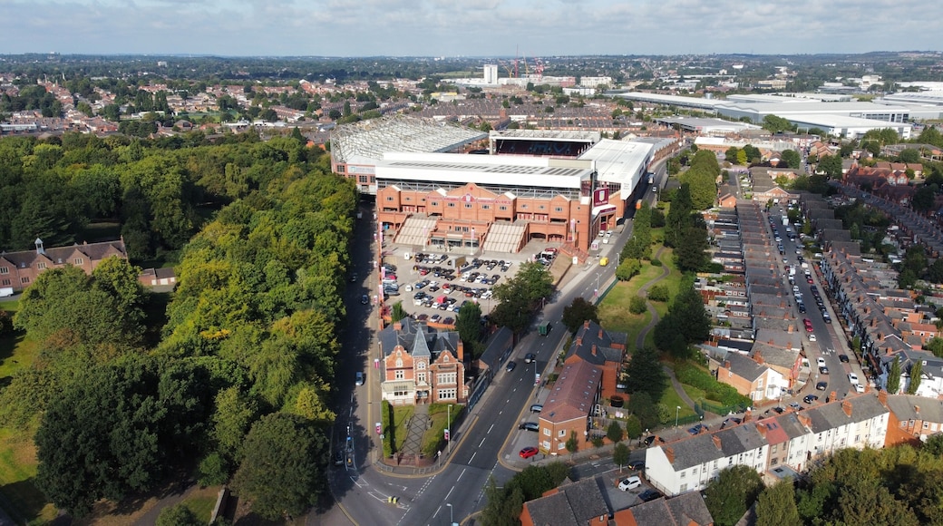 Aerial Photograph of The Holte End, Villa Park