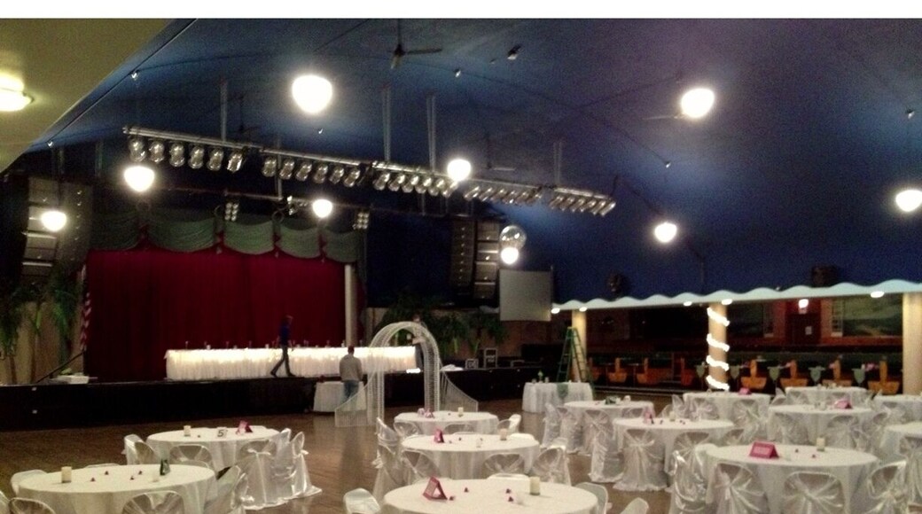 Inside the historic Surf Ballroom that drew in hundreds of popular musical acts.