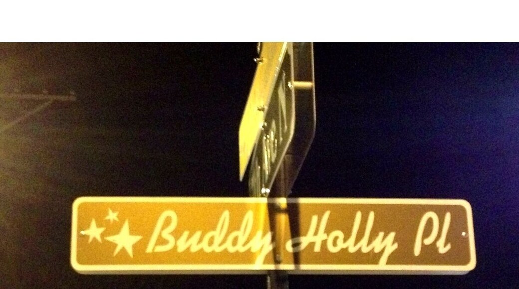 Buddy Holly PL is a street that runs near the Surf Ballroom where rock'n roll legend Buddy Holly, along with Ritchie Valens and the Big Bopper, played their last concert.