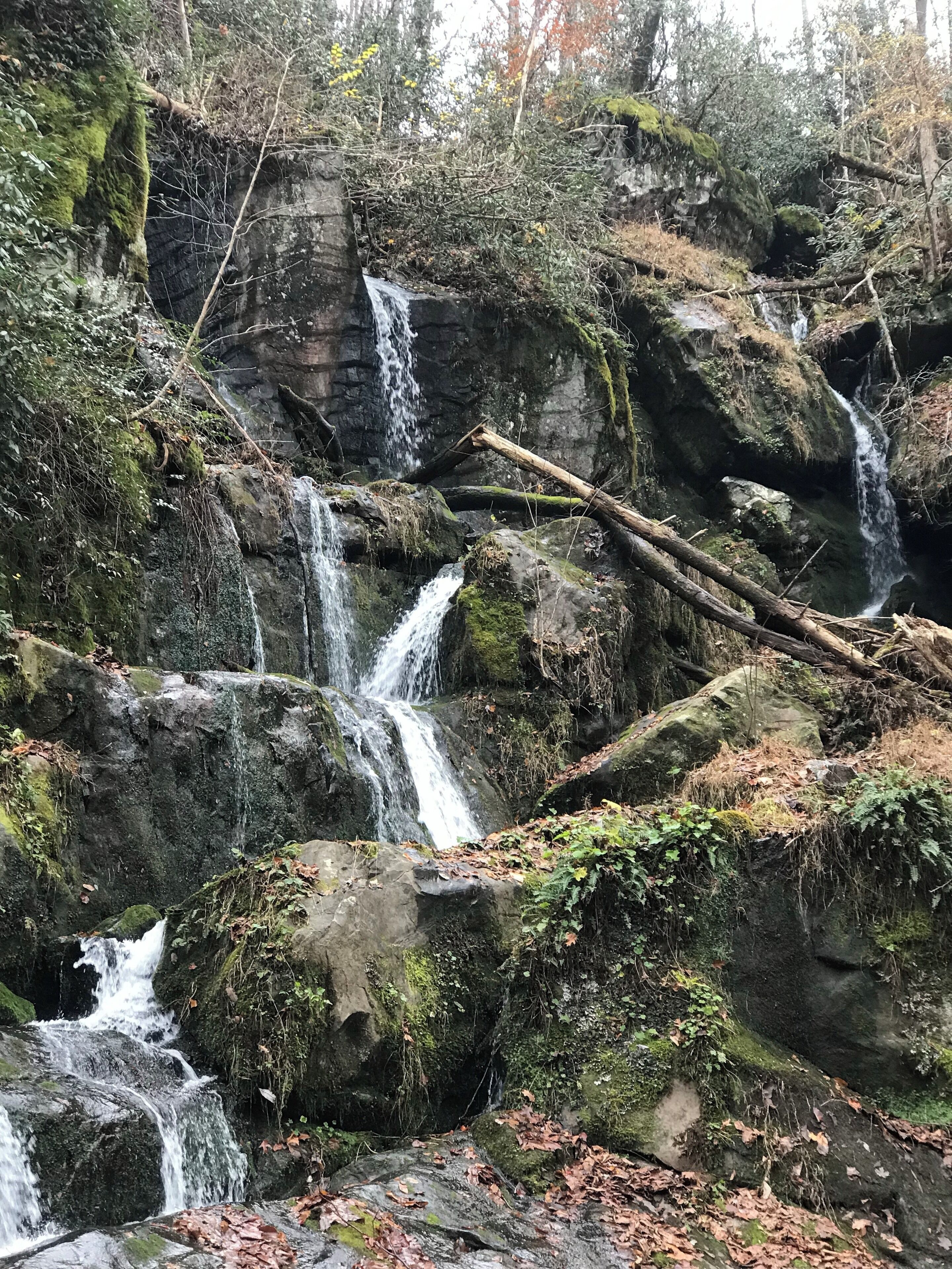 You can hike to this or there is a pull off area close by.