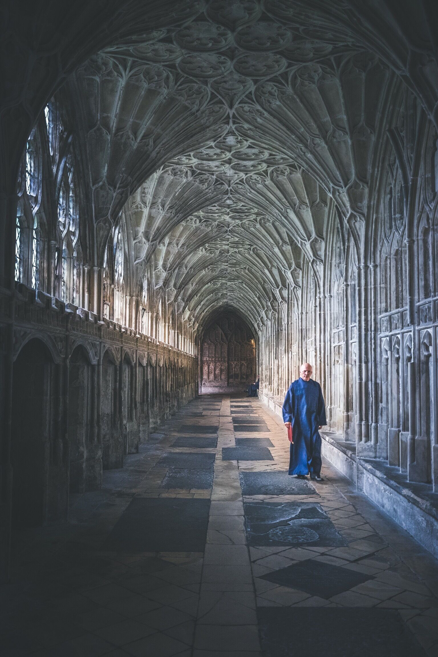 one of the best moment taken inside the Gloucester cathedral 