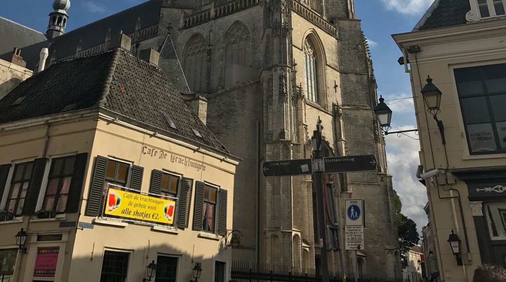 This is the big church in the centre of Breda.