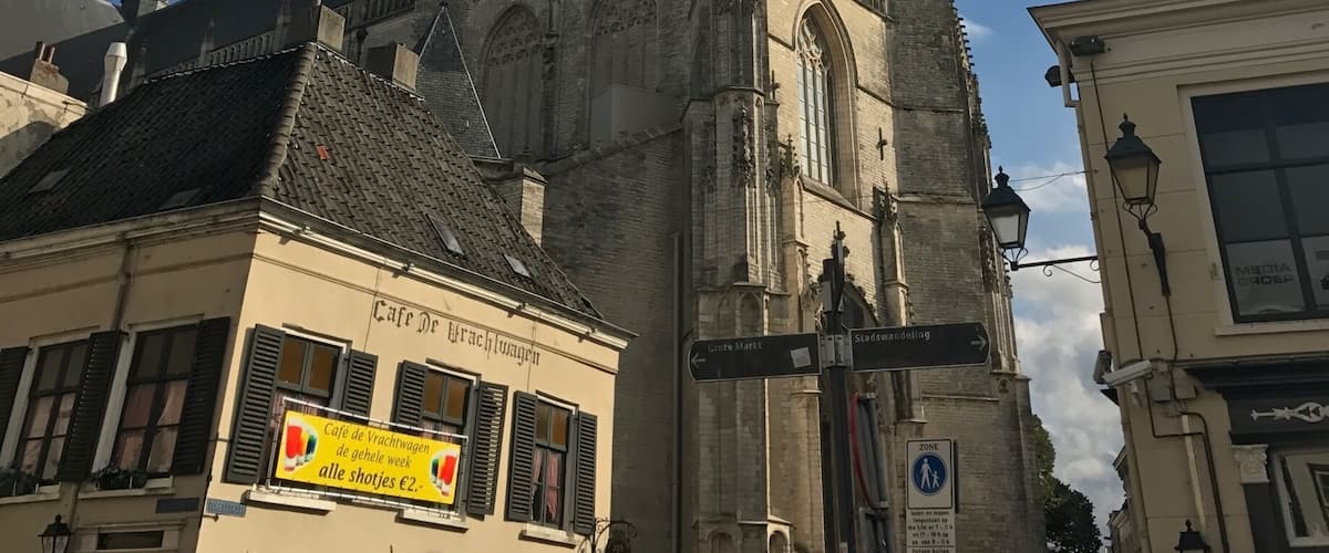 This is the big church in the centre of Breda.