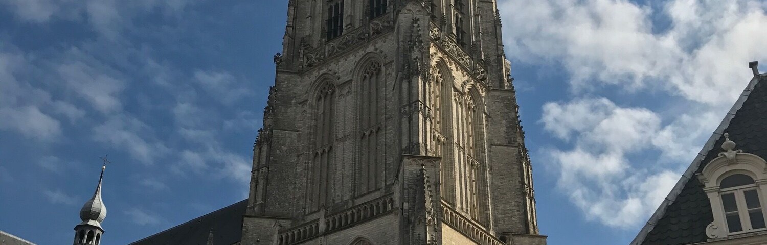 This is the big church in the centre of Breda.