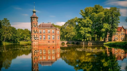 Castle Bouvigne and the surrounding park in Breda, Netherlands