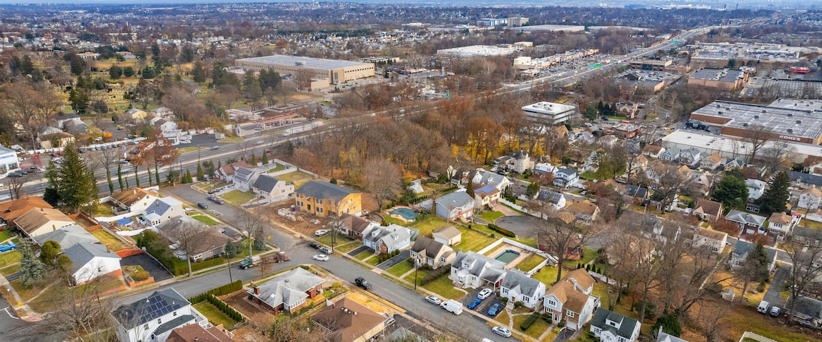 Aerial Drone of Clifton New Jersey
