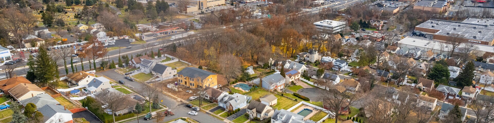 Aerial Drone of Clifton New Jersey