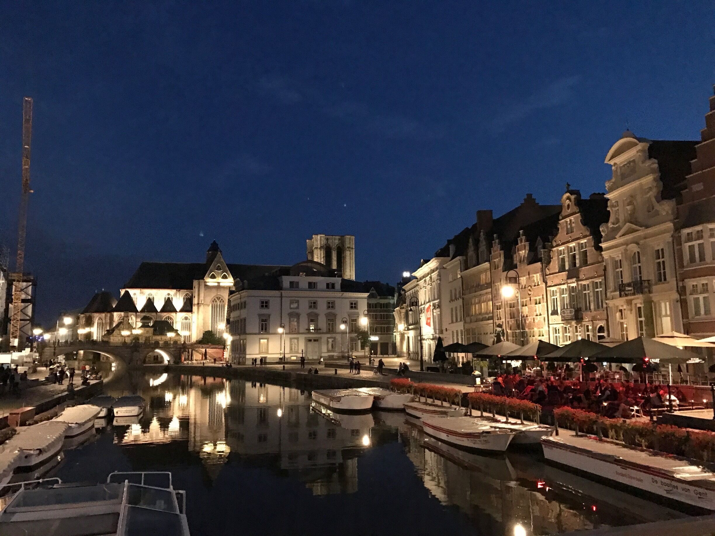 Ghent by night. 

Ghent - Belgium 🇧🇪