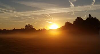 Sunrise on an cold autumn day ....