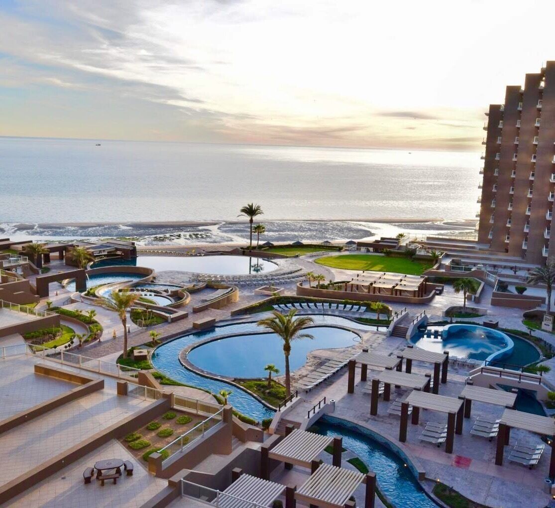 New Years at the resort! Weather was perfect!