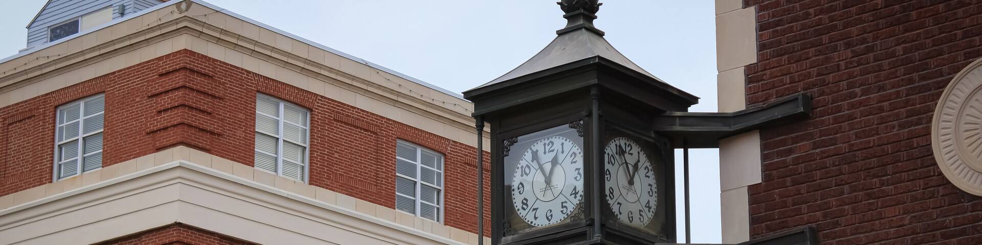Guthrie Clock Close Up