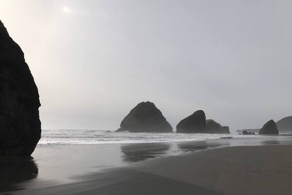 And for a few moments I had this beach all to myself 😍