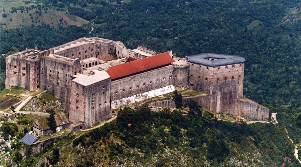 Haiti showing a castle