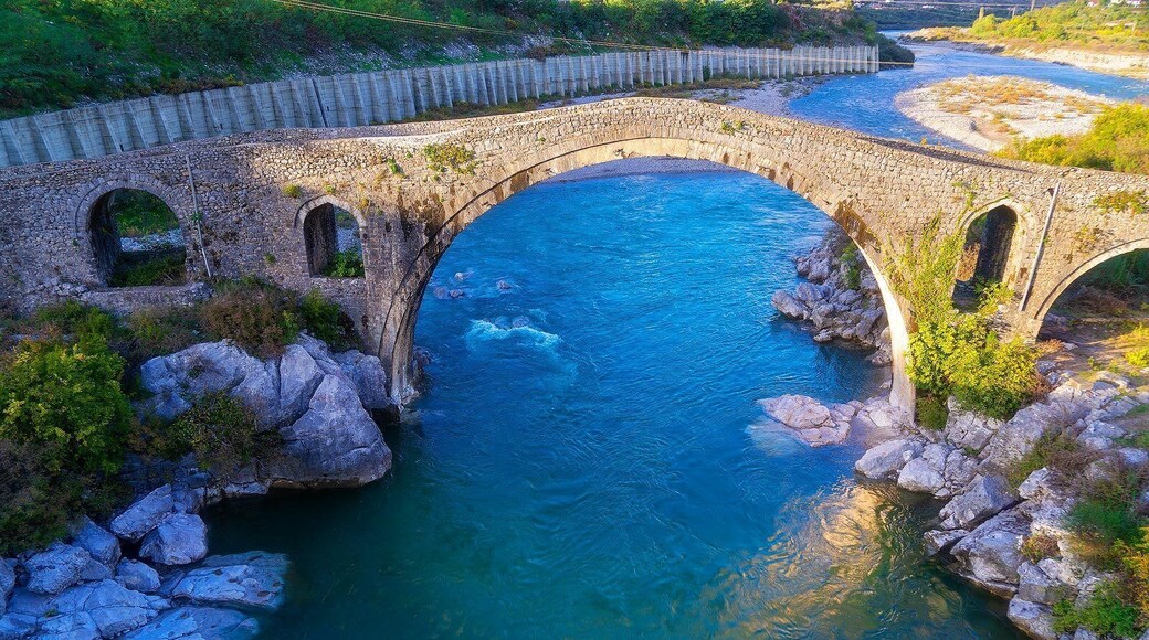 Old Mes Bridge in Skhoder Albania