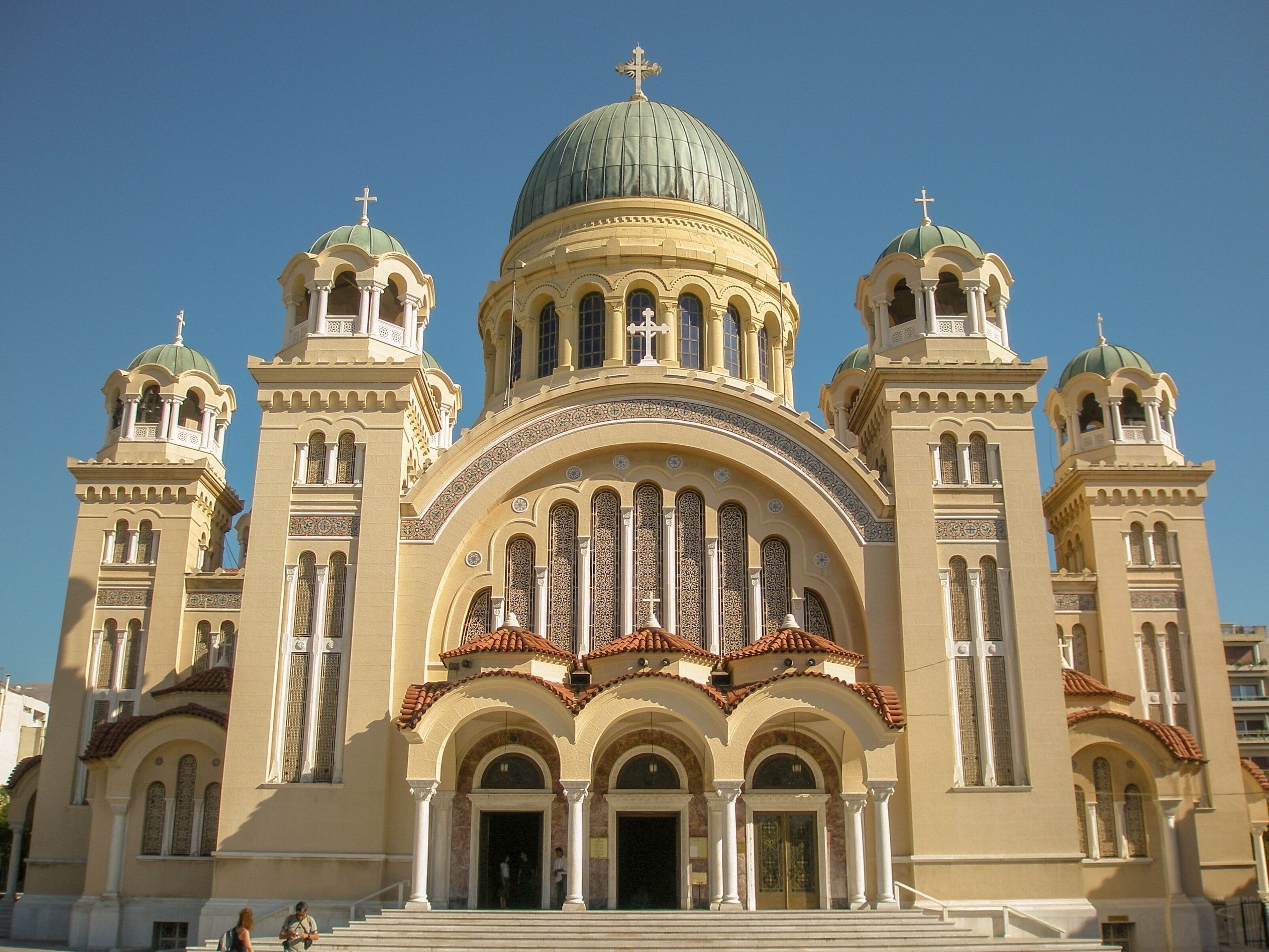 The Cathedral Church of St Andrew @ Patras, Greece (Sep 2006): a Greek Orthodox Basilica.