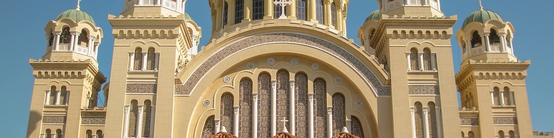 The Cathedral Church of St Andrew @ Patras, Greece (Sep 2006): a Greek Orthodox Basilica.