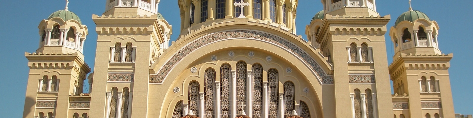 The Cathedral Church of St Andrew @ Patras, Greece (Sep 2006): a Greek Orthodox Basilica.