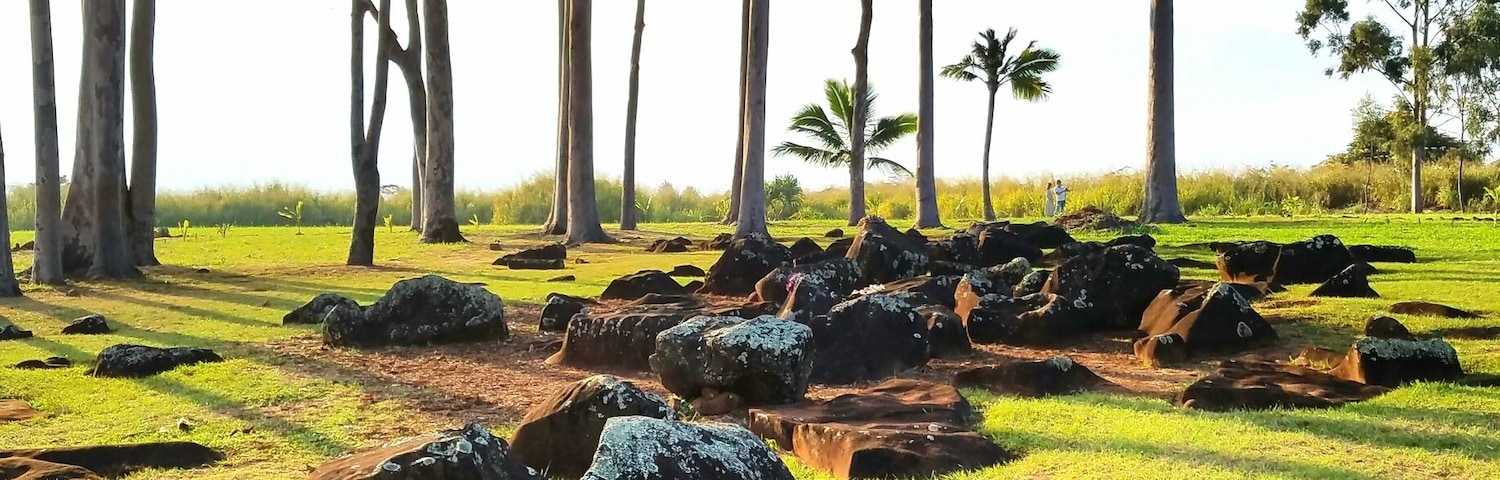 Sacred but very fascinating place to be especially on sunset.  All the stones glow like on fire. 
#luckywelivehawaii