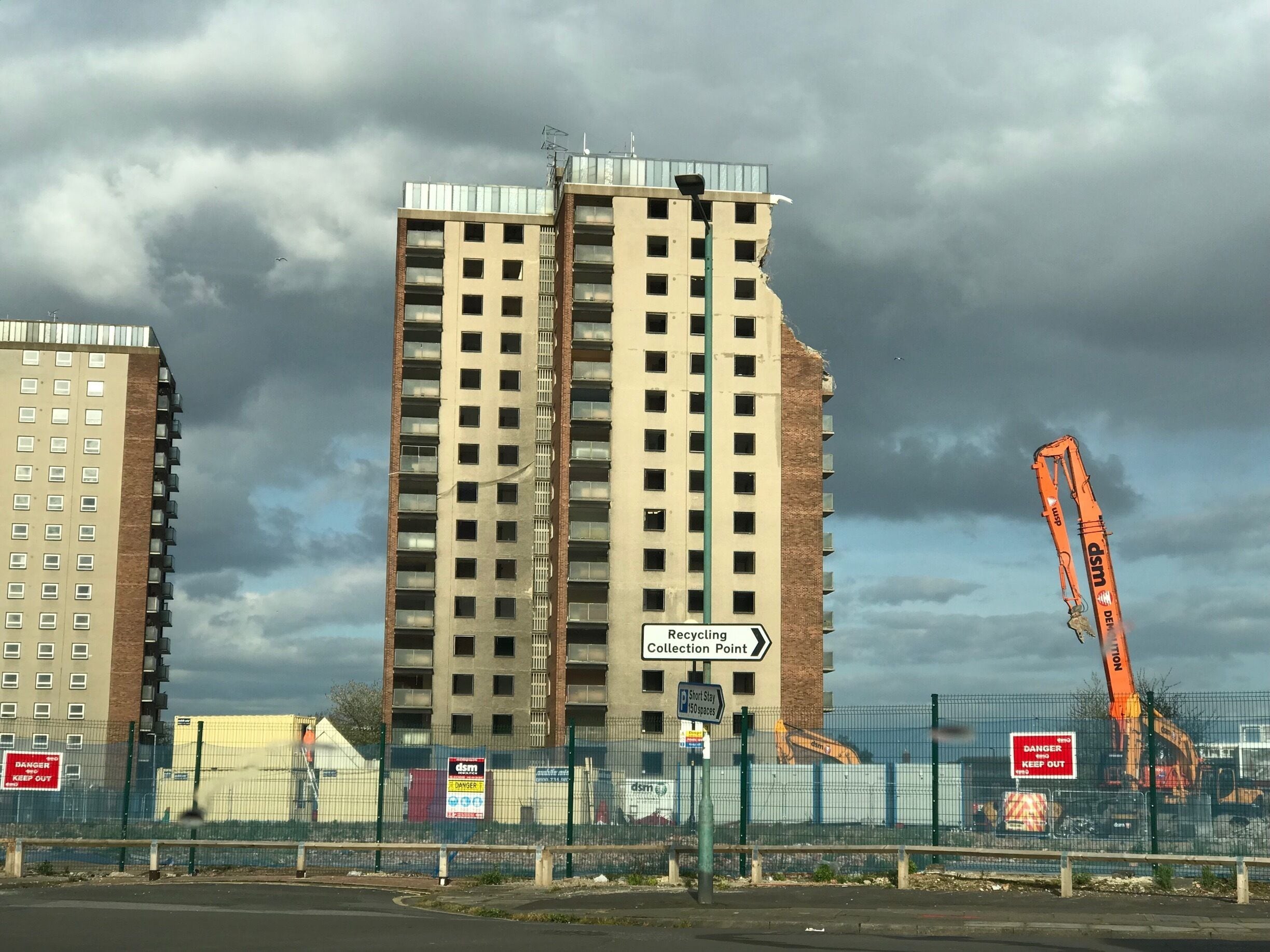 End of an era, changes Grimsby skyline again! 