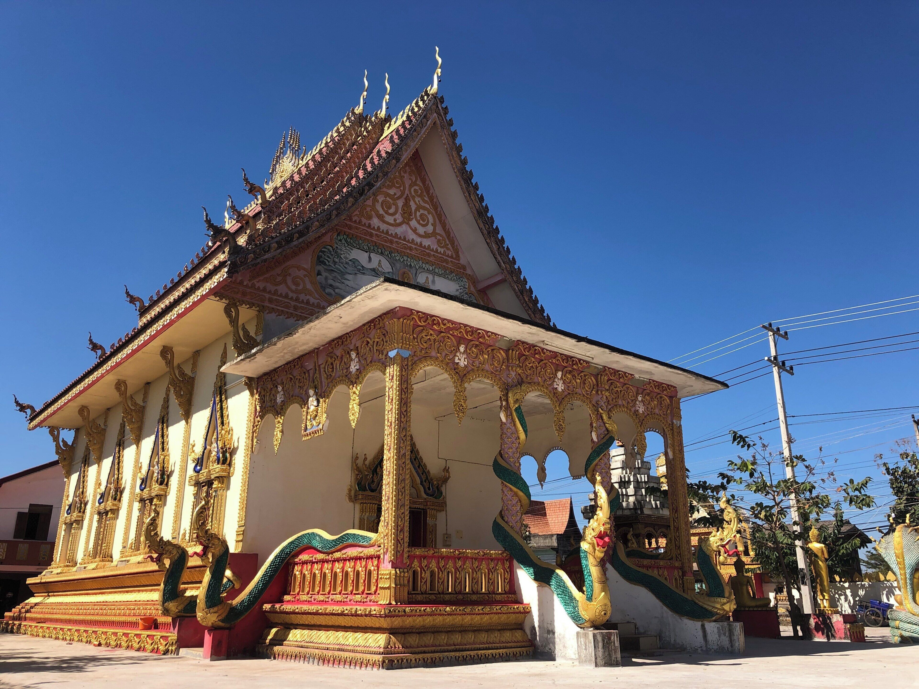 On the way to visit Buddha Park